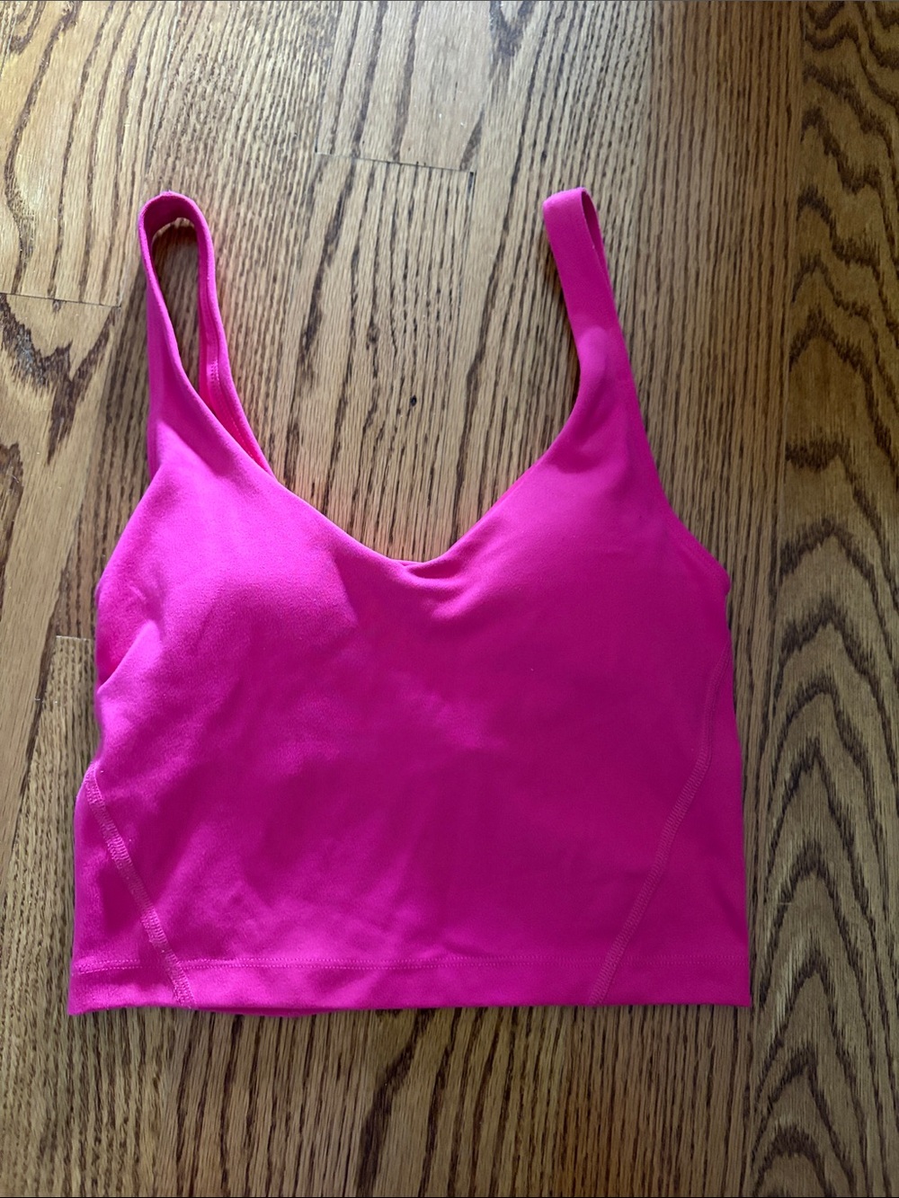 Gilly Hicks Hot Pink Tank Crop Top